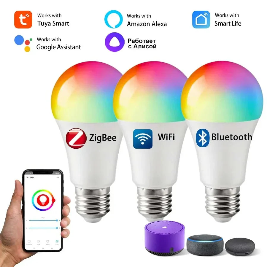 Smart Colorful Home Light Bulb